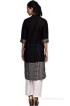 Basil Leaf Party Embroidered Women's Kurti